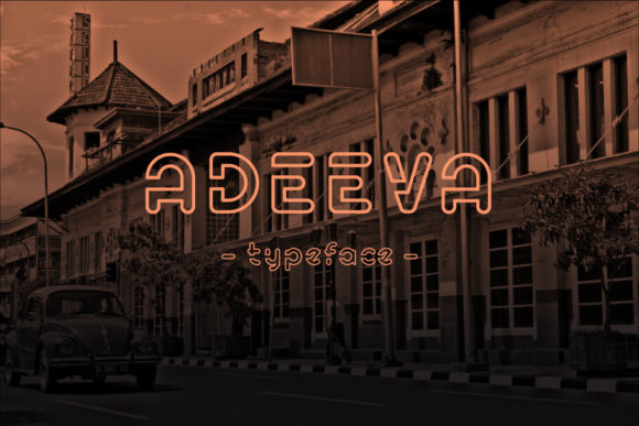 Adeeva Display Font for Modern Branding