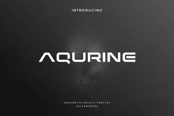 Aqurine Font: Modern Elegant Display Fonts for Crafters