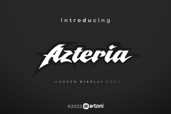 Azteria: A Modern Display Font for Elegant Editorial Moments