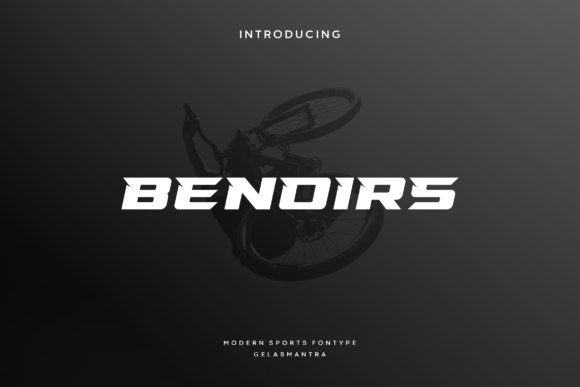 Benoirs Font: A Dynamic Display Font for Bold Branding