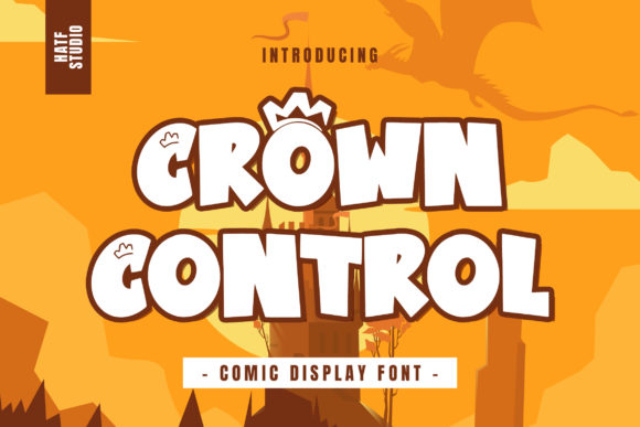Crown Control Font for Bold, Human Branding