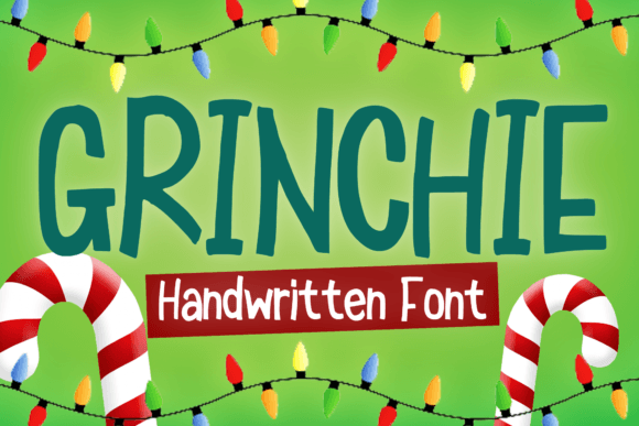 Grinchie: The Playful Christmas Display Font You’ll Love