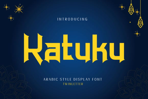 Katuku: An Arabic Style Font for Elegant Editorial Design