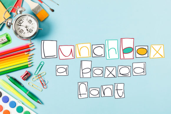 Lunchbox Display Font for Bold Digital Branding