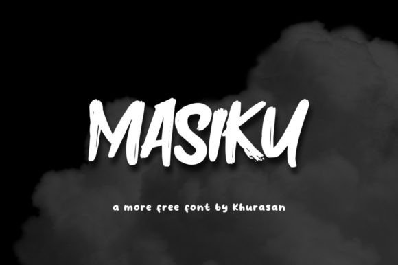 Masiku Font: A Modern Fancy Display Typeface for Creative Projects