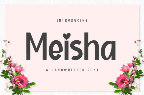 Meisha: A Bold Display Font That Elevates Small Business Branding