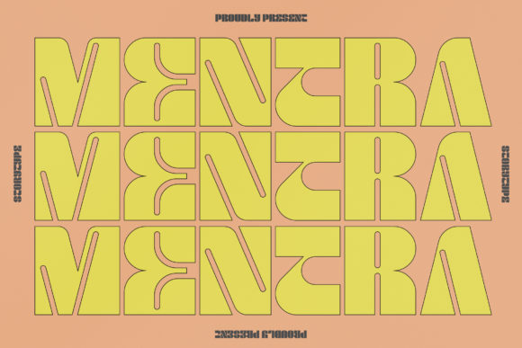 Mentra Display Font for Handmade Branding