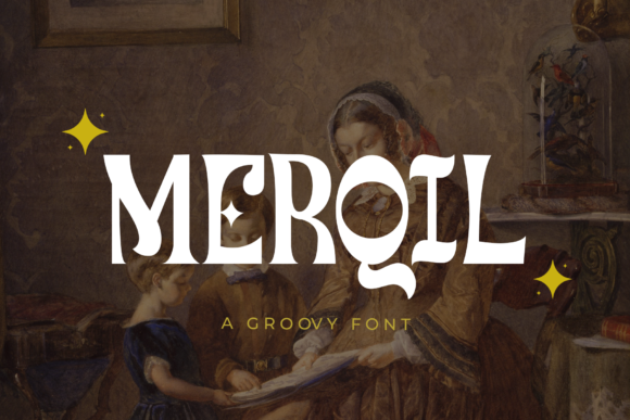 Merqil: A Retro Display Font for Editorial Impact