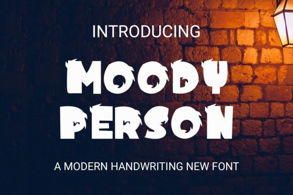 Moody Person Font for Small Business Branding