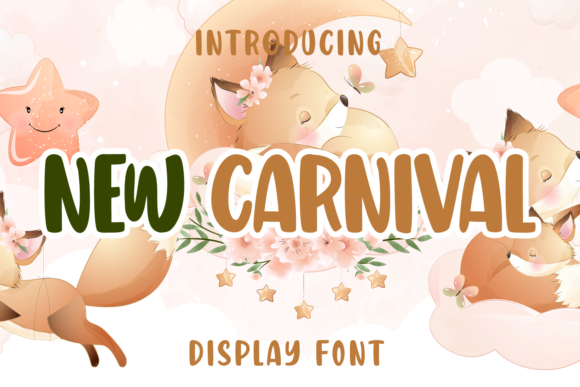 New Carnival Display Font for Professional Branding
