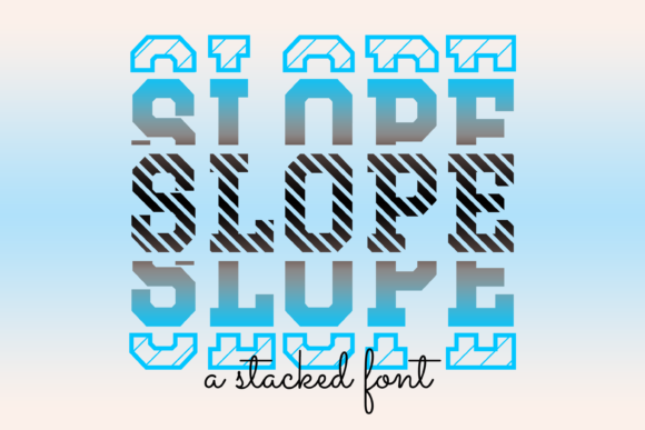 Slope Font for Modern Branding and Creative Projects