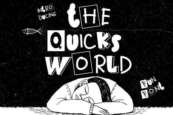The Quicks World Display Font for Small Business Branding