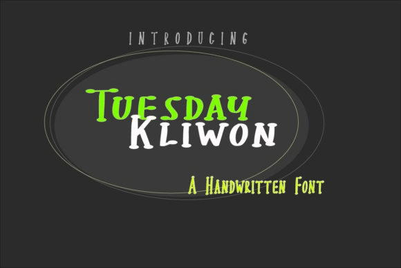 Tuesday Kliwon: A Bold, Playful Display Font Worth Downloading