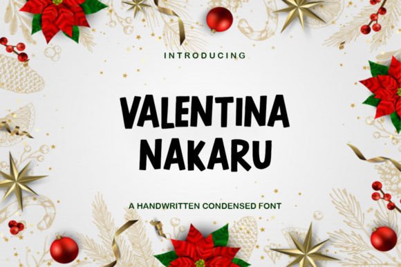 Valentina Nakaru: A Squared-Lettered Display Font for Scroll-Stopping Branding