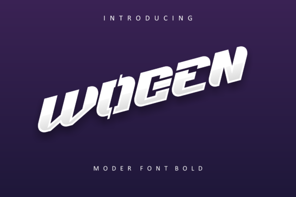 Wogen Display Font for Bold Handmade Branding